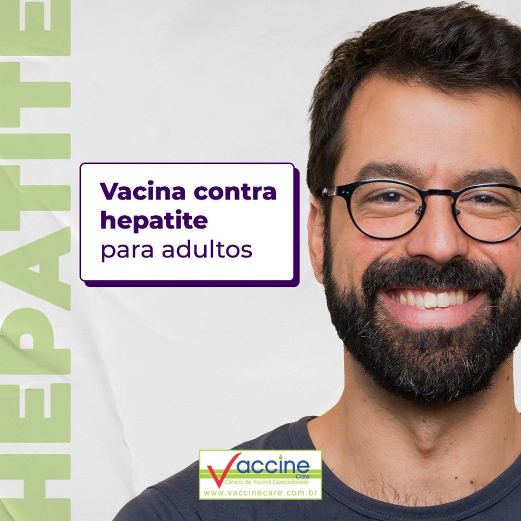 Vacina contra hepatite A para adultos.