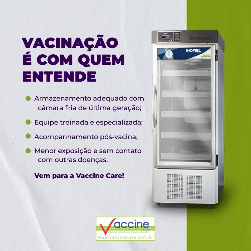 Vacinação é com quem entende.