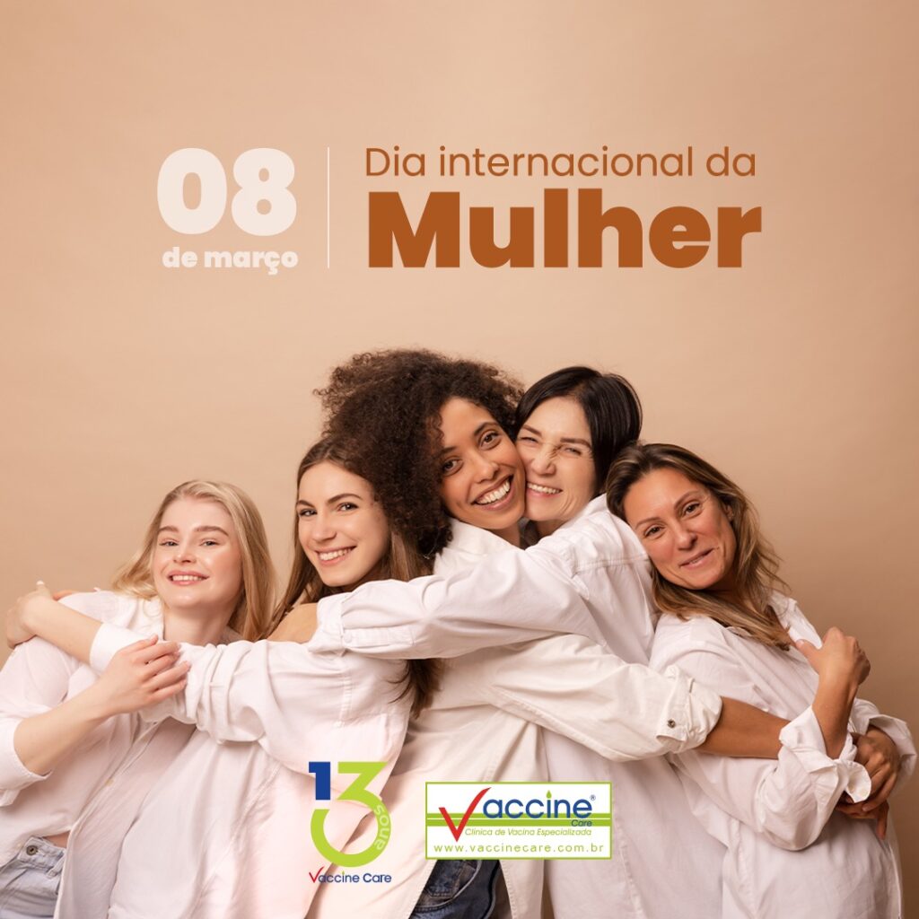 8 de março: Dia internacional da Mulher.