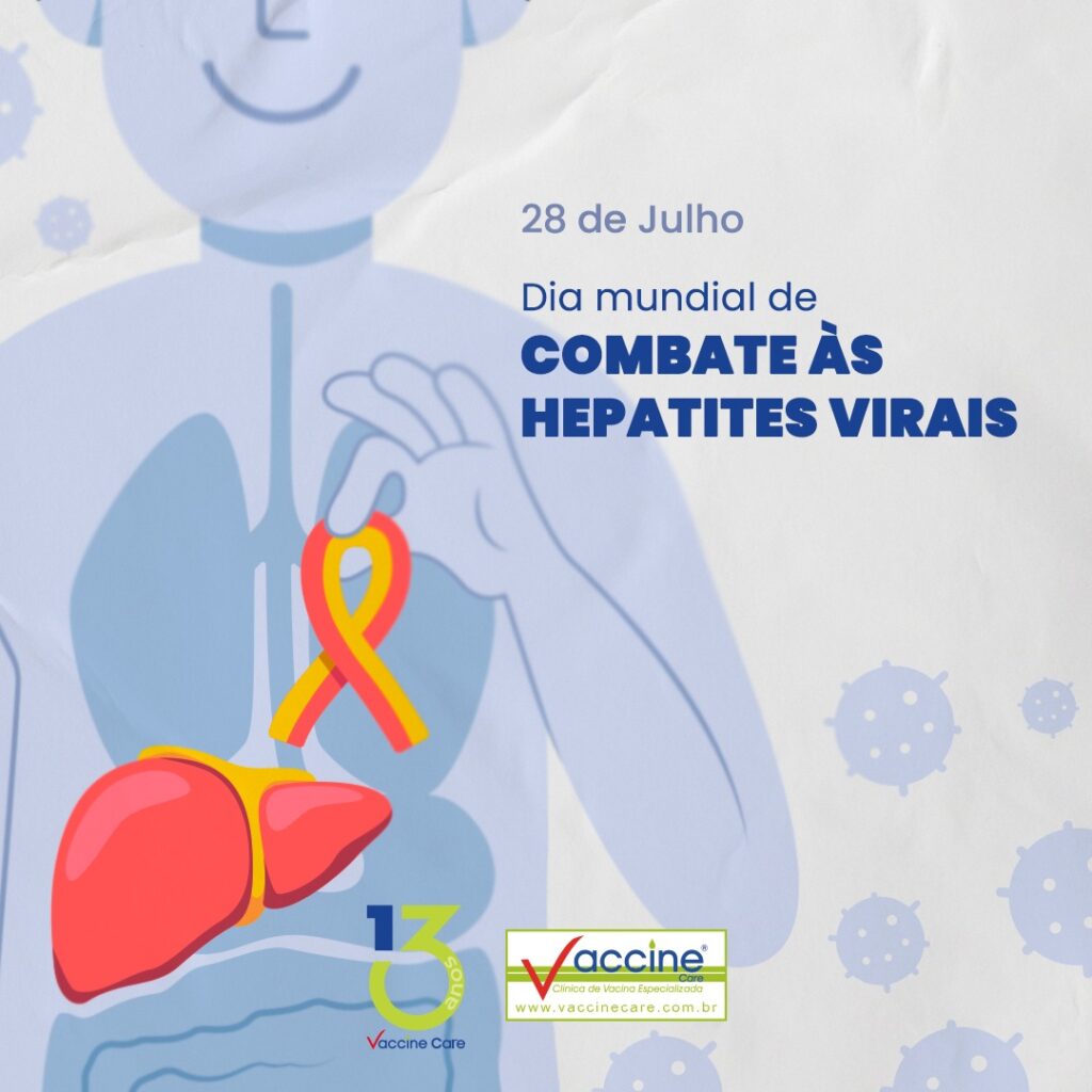 Dia mundial de combate às hepatites virais 